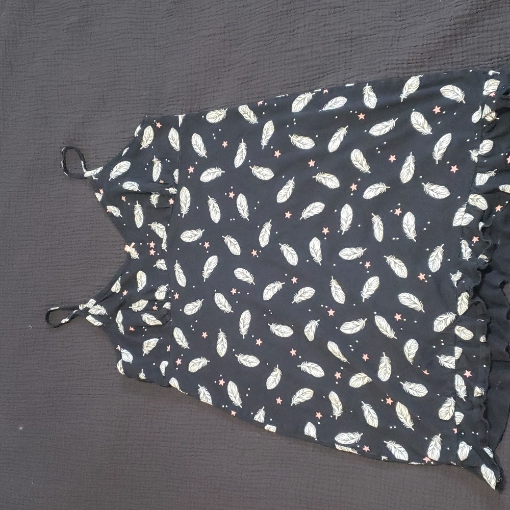 3/$25 La Vie En Rose cotton spaghetti strap nighty